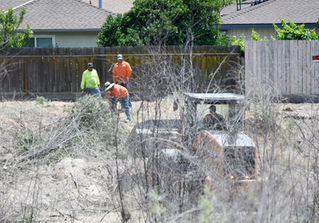 Clean up begins in river