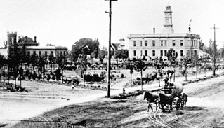 Fire cleared the way for Courthouse Park