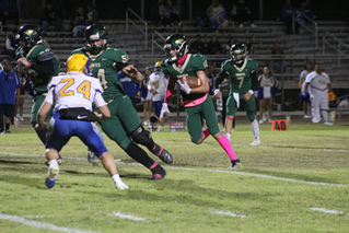 Hawks dominant on Homecoming