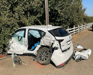 Crash leads to major injuries