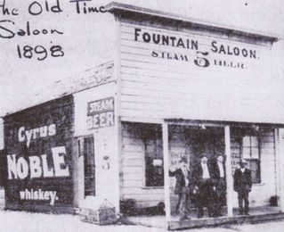 Hanky-panky in the Fountain Saloon