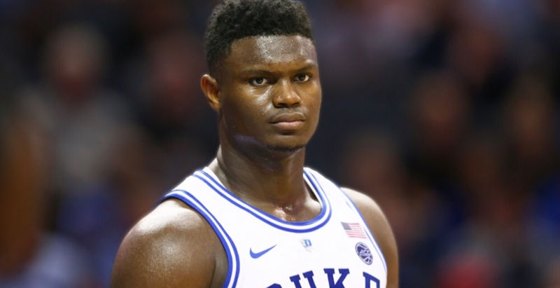 The NBA's top prospect, Zion Williamson, has filed a lawsuit against the NBA