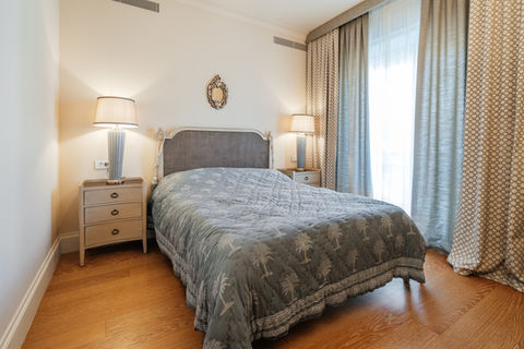 Fully renovated 2-bedroom waterfront apartment with marina views for sale in Porto Montenegro.
