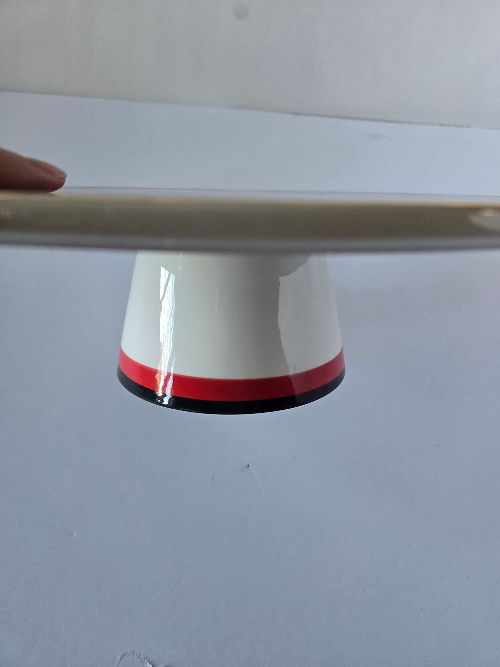 Thumbnail: Cake Tray or Serving Platter - Plaid Design