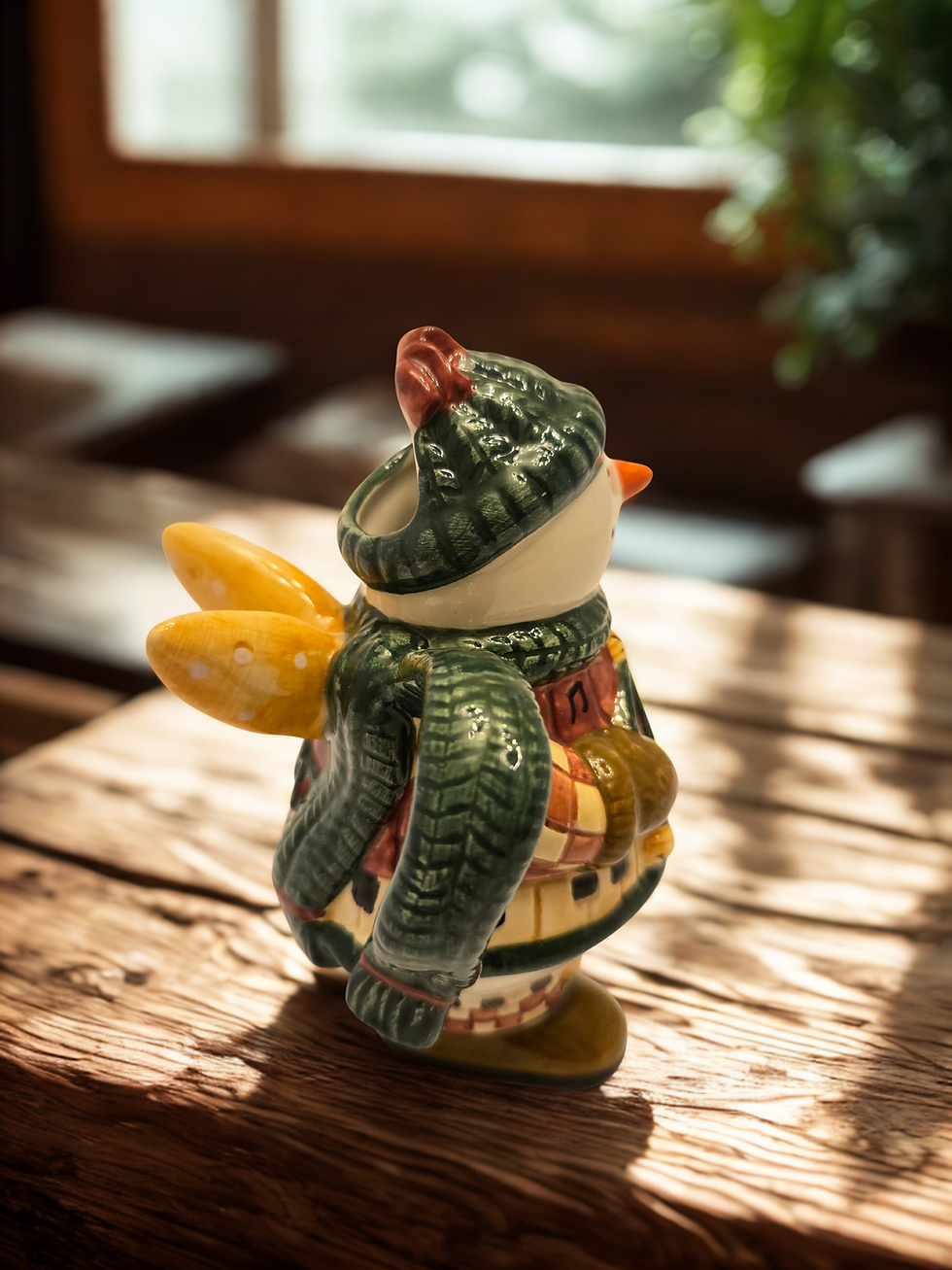 Thumbnail: Snow Angel Snowman Creamer by Sakura