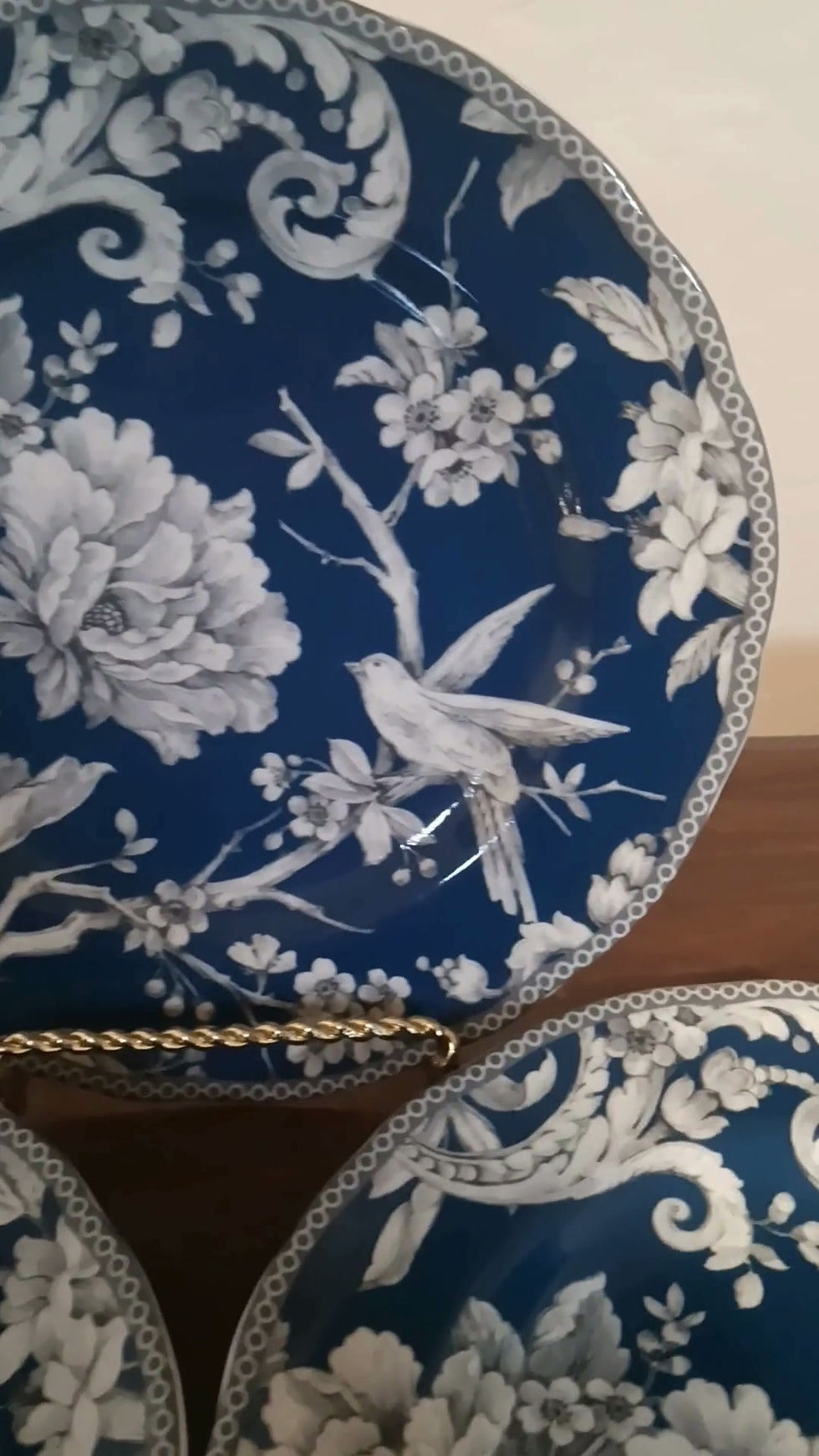 Thumbnail: Adelaide Dark Blue Salad Plates - 222 Fifth