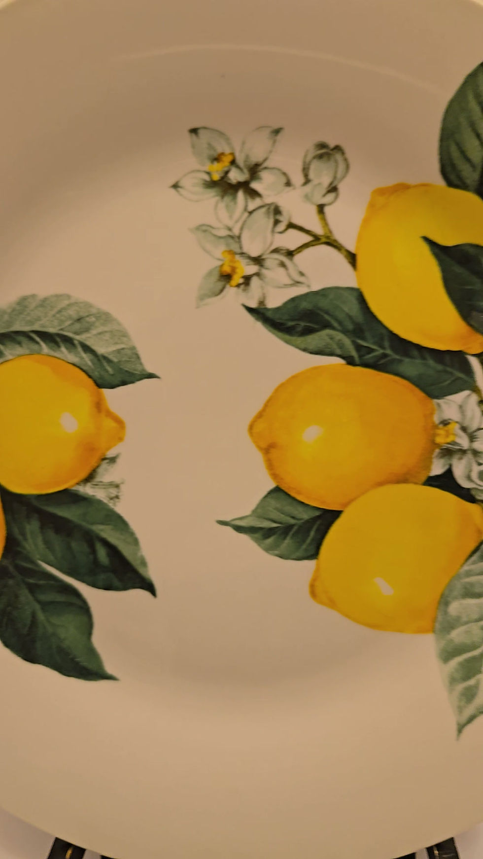 Thumbnail: Vintage Dinner Plates - Lemon Design - Royal Norfolk - Set of 2