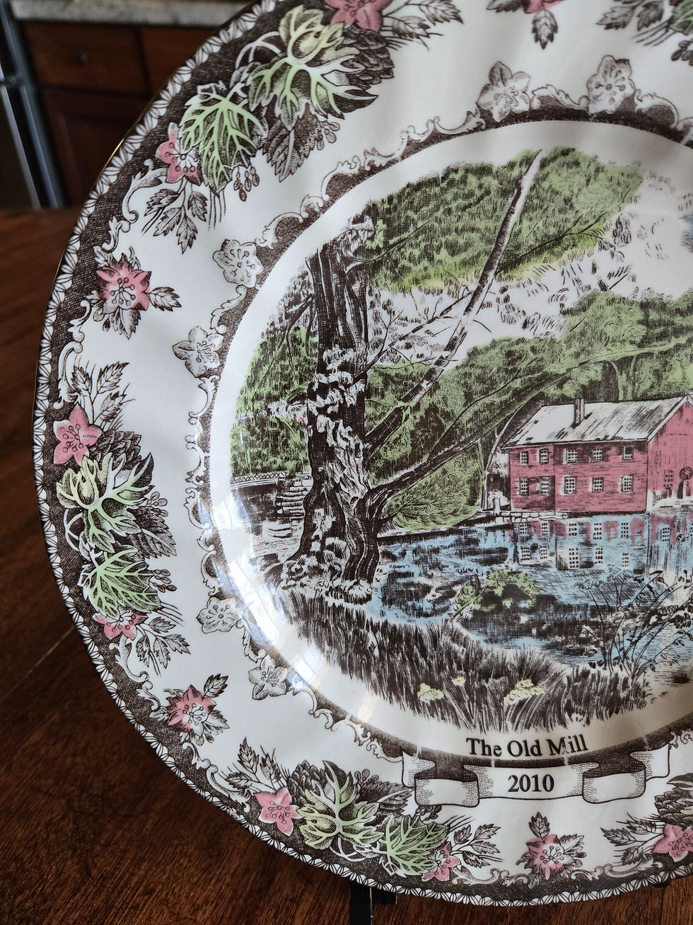 Thumbnail: Johnson Bros. Collector's Plate 2010 | "The Friendly Village" The Old Mill