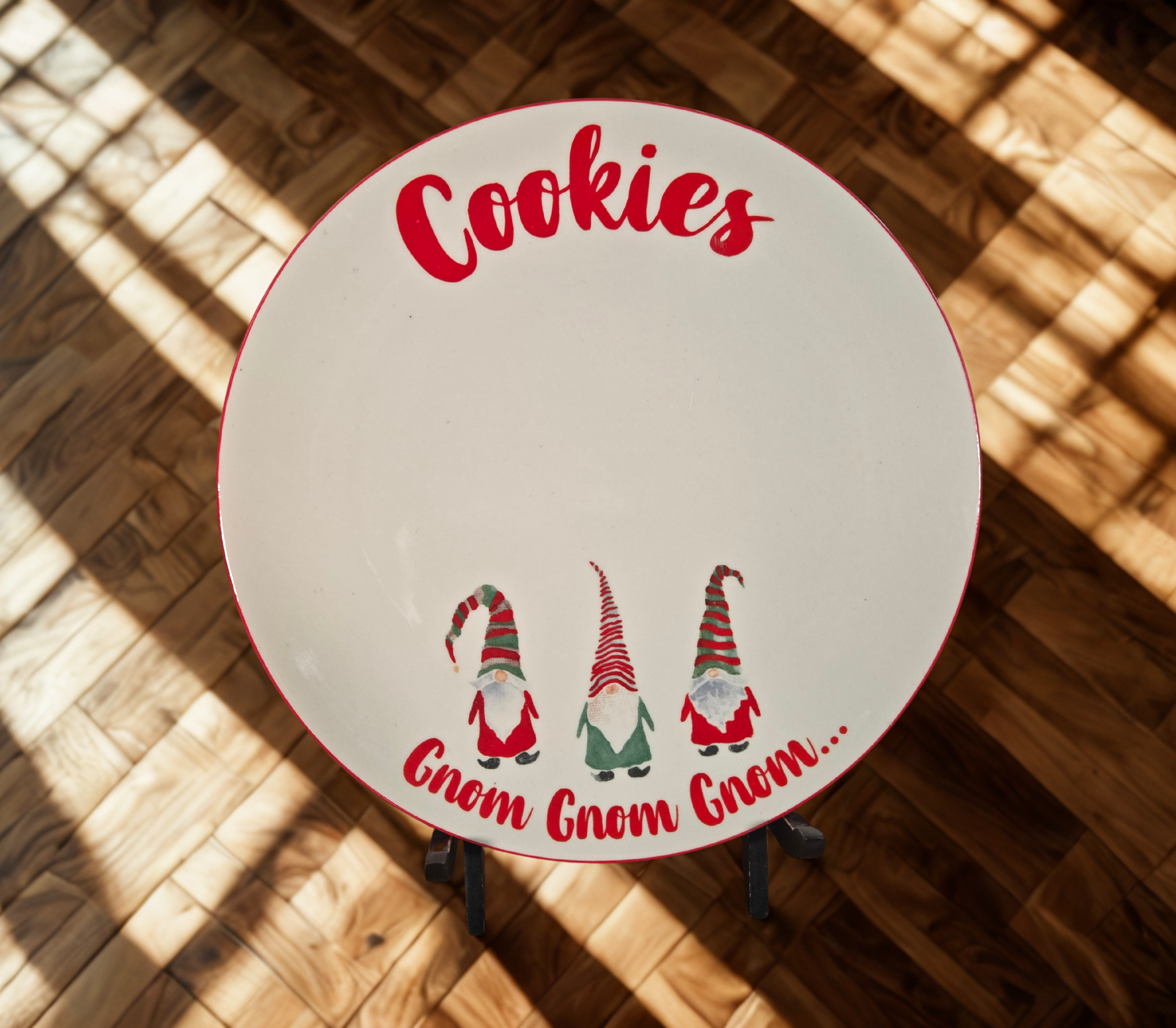 Gnom Gnom Gnom Dessert Plate