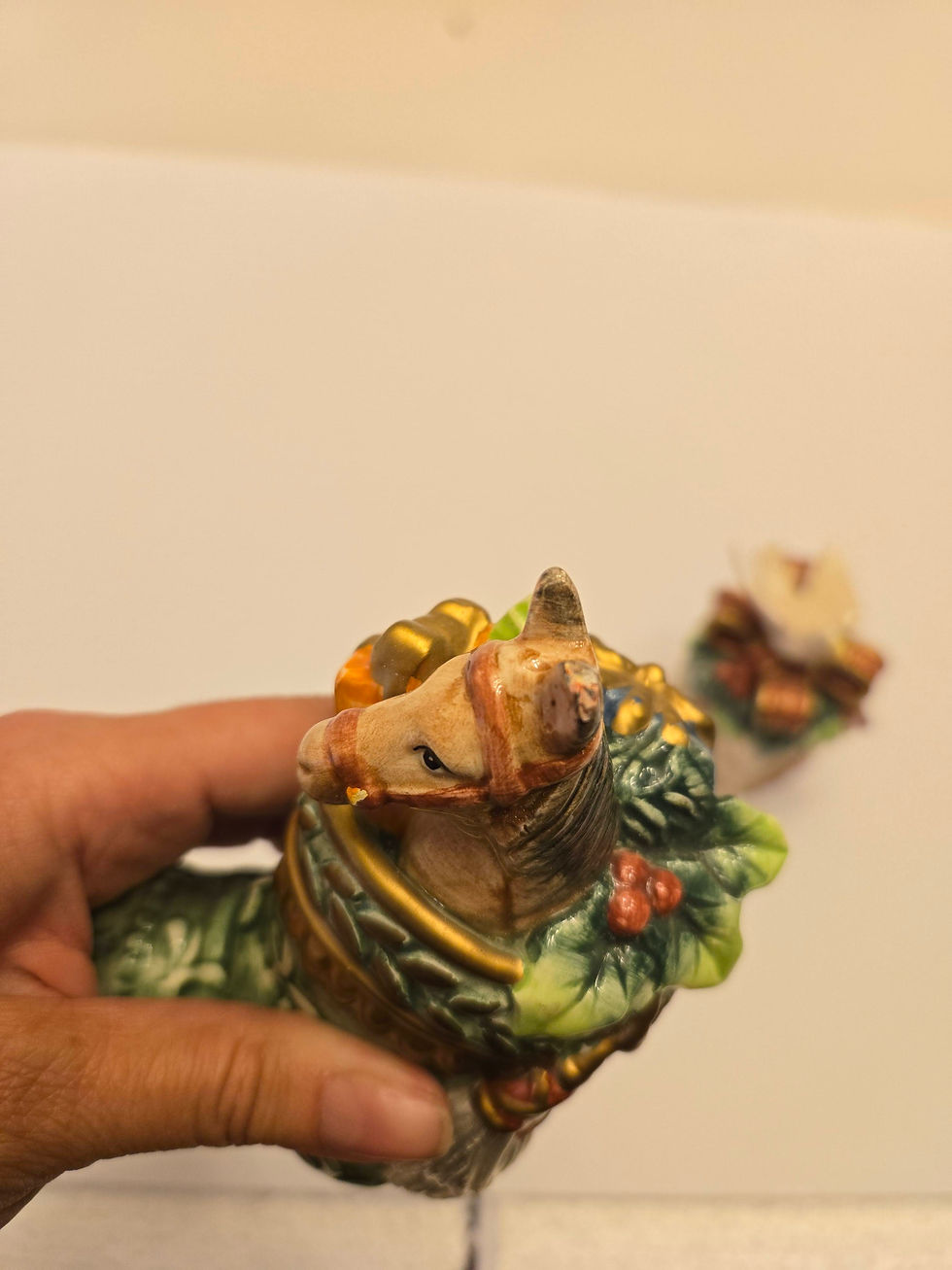 Thumbnail: Vintage Fitz and Floyd Classics - Gregorian Christmas - Salt & Pepper Shakers