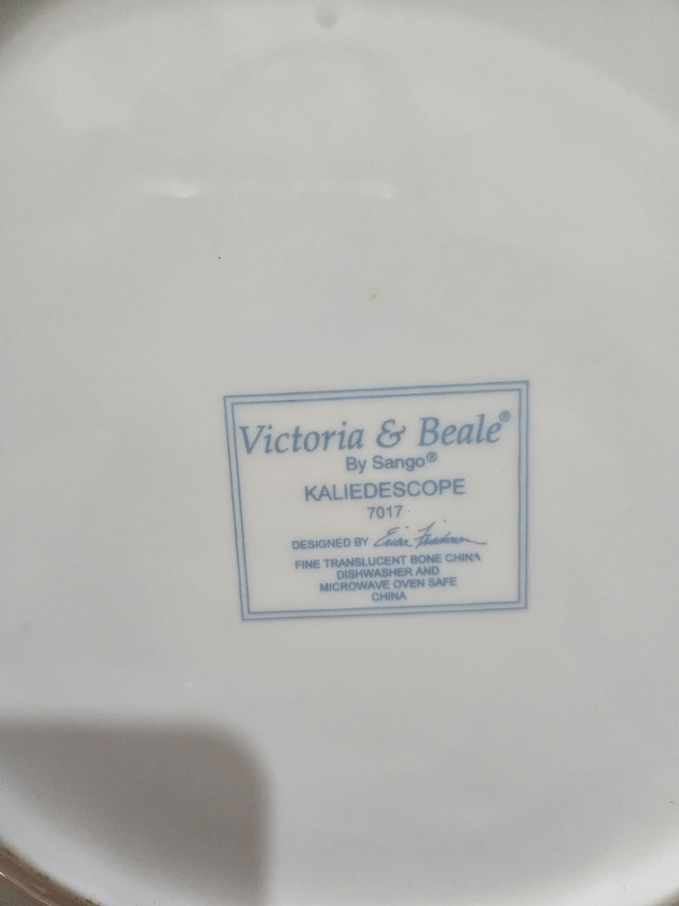 Thumbnail: Vintage Pink Rim Dinner Plates | Victoria & Beale by Sango | Kaliedescope