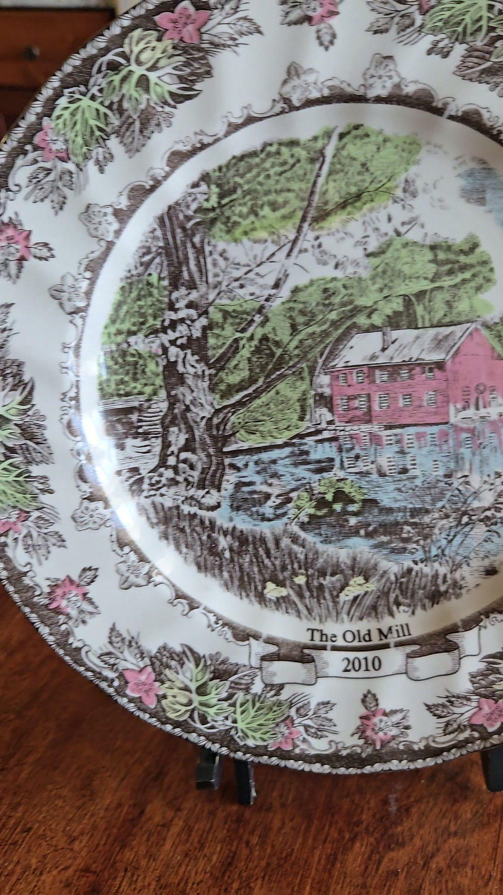 Thumbnail: Johnson Bros. Collector's Plate 2010 | "The Friendly Village" The Old Mill
