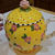 Thumbnail: Vintage Floral Teapot with 3D Flowers on Yellow Background | Mary Engelbreit