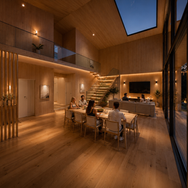 Moradias Celeiro 8 Park: projeto exclusivo de 3 moradias premium em aço, madeira e vidro, com piscina privada, jardim mediterrânico, Serra da Arrábida e mar próximo.
