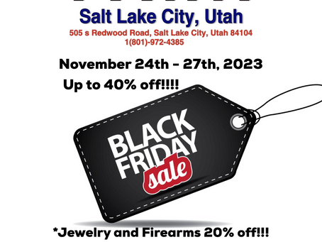 Join us for Black Friday!!!