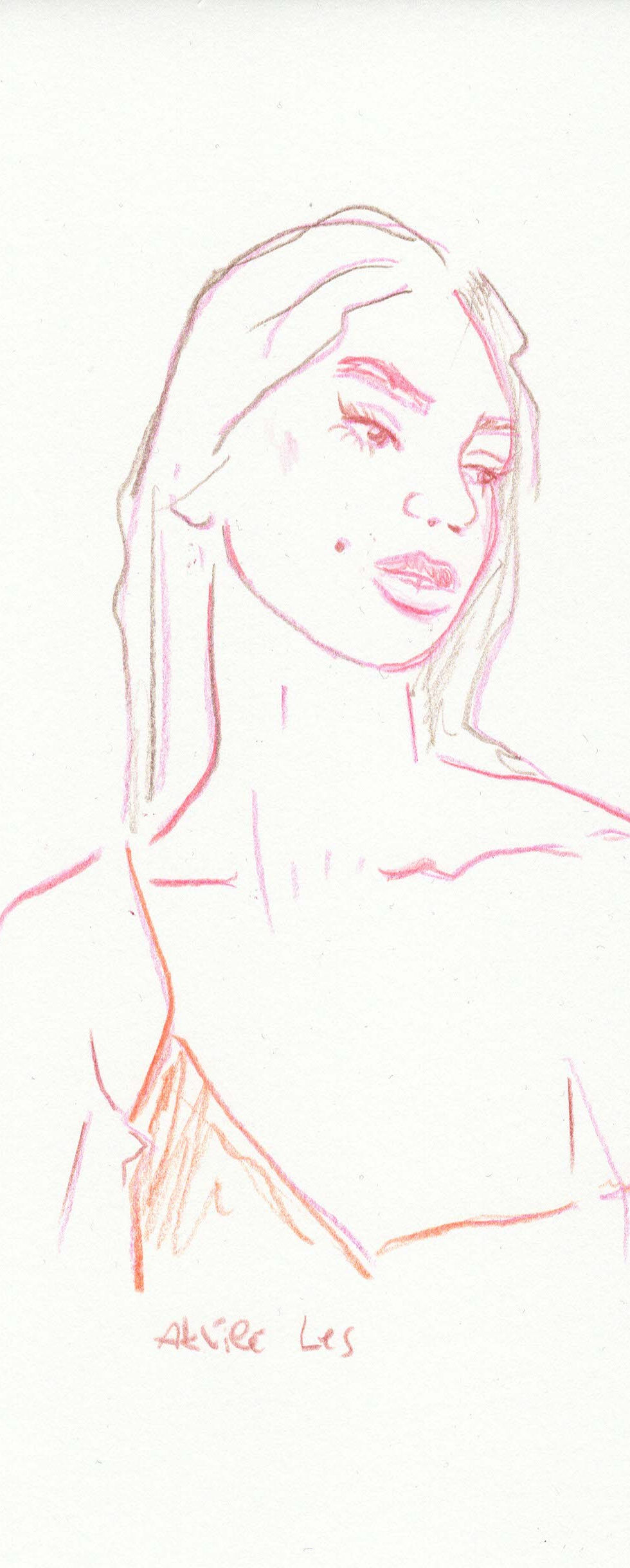 Akvile Les_small artwork for walls_for sale_elegant woman artwork number eight.jpeg
