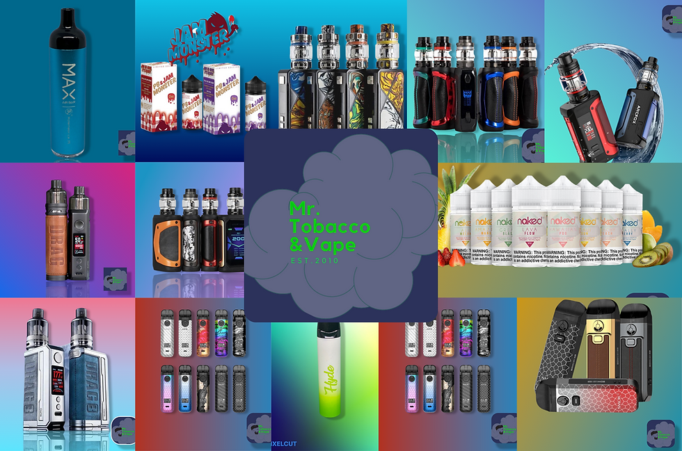 Mr Tobacco & Vape your one stop shop for Vape, Delta 8, Kratom!
