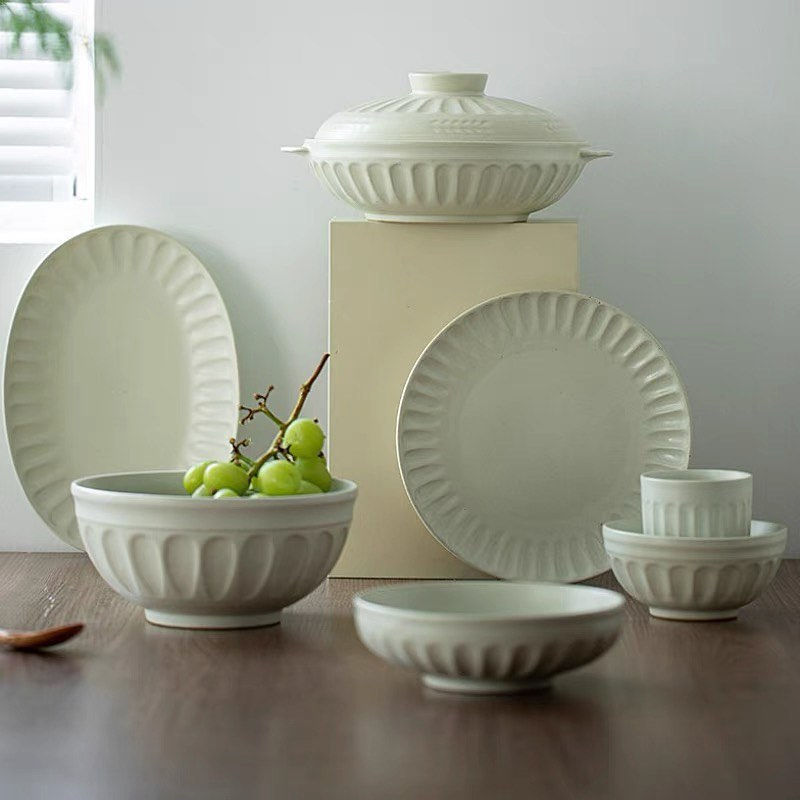 BỘ CHÉN TRẮNG MỘC