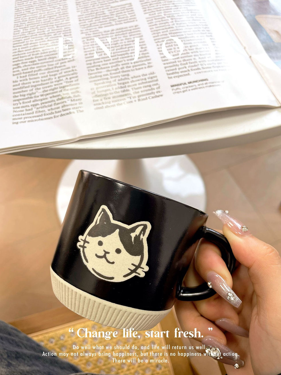 Hình thu nhỏ: Bộ Chén Cốc Mèo và Gấu