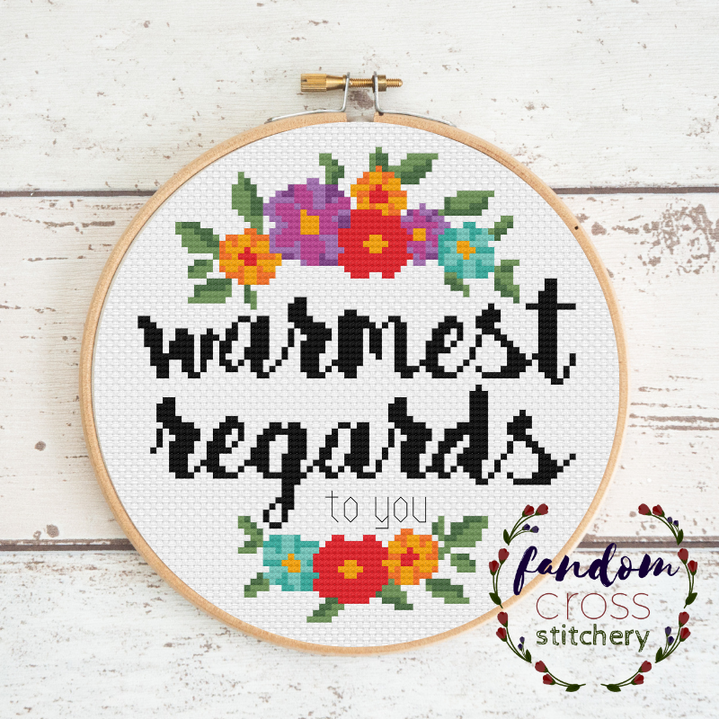 Thumbnail: Best Wishes / Warmest Regards (Pattern)