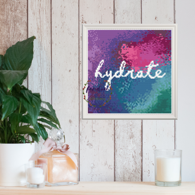 Thumbnail: Watercolour 'Hydrate' (Pattern)