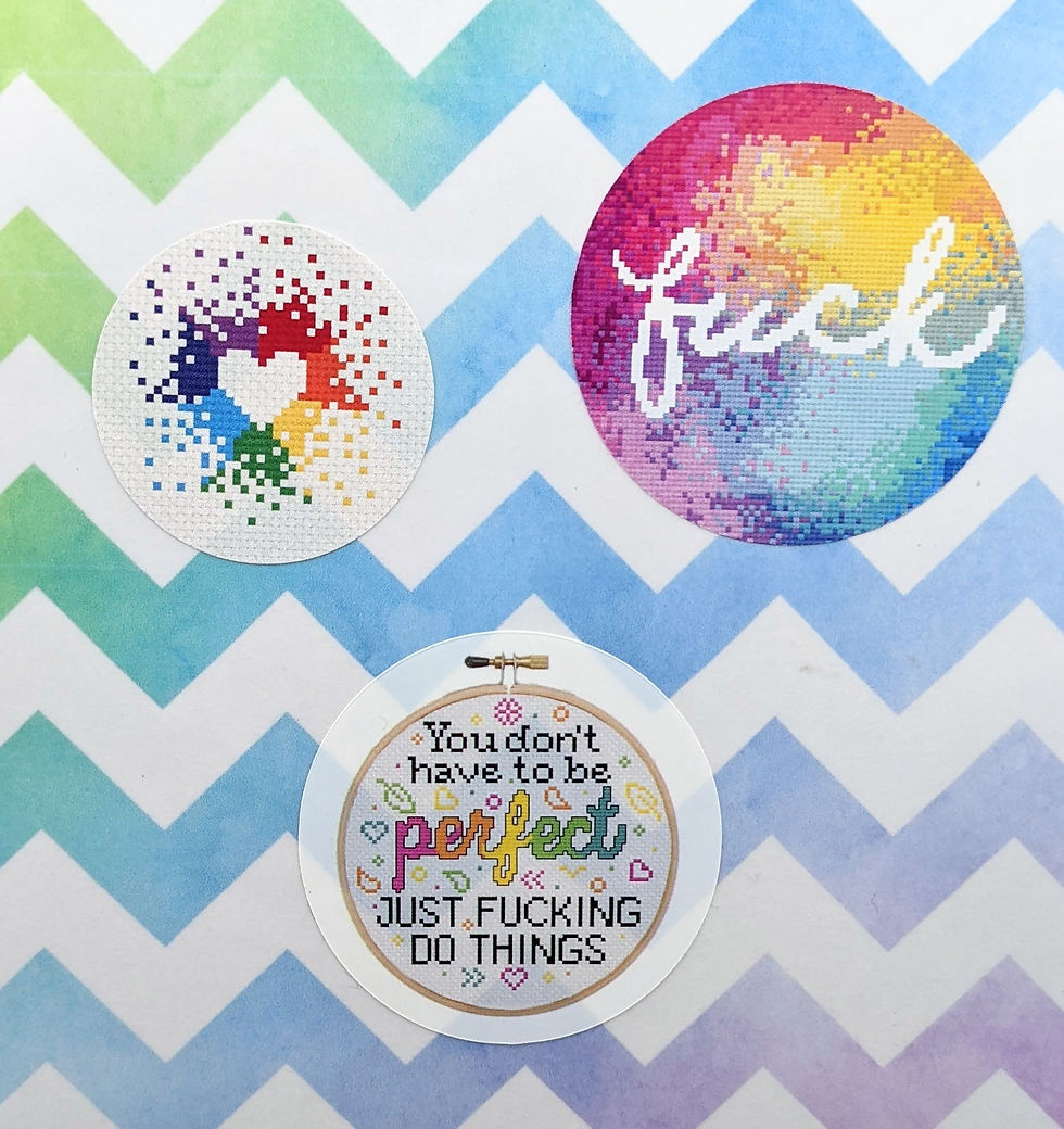 Thumbnail: Mini Rainbow Heart (Sticker)