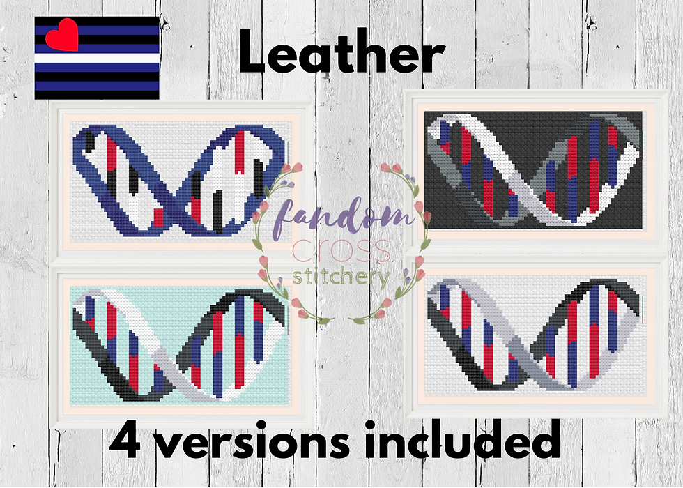 Thumbnail: Pride DNA Double Helix: Flags G-T (Genderqueer - Transgender)