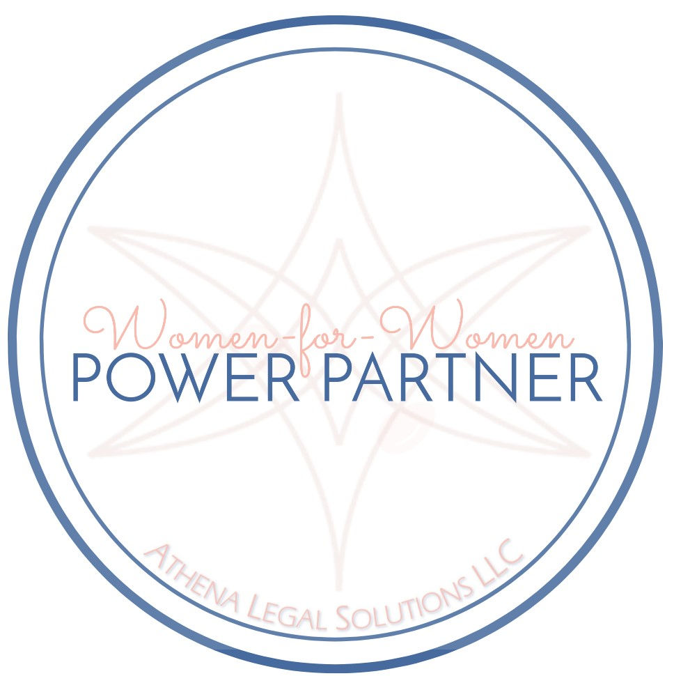 woman for woman power partner badge