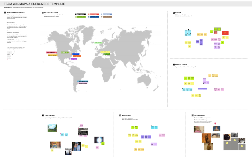 Screenshot von Mural Welttafel