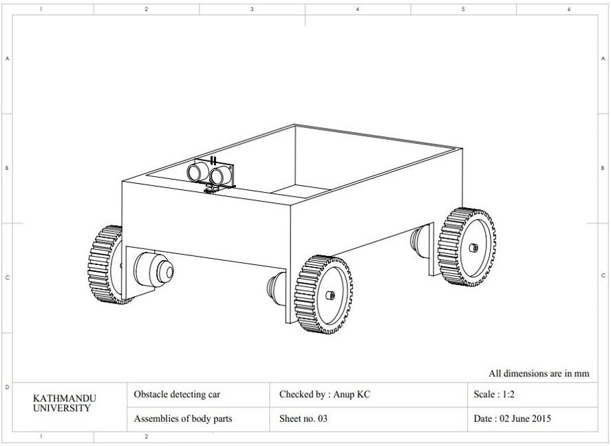 Assembly of body parts