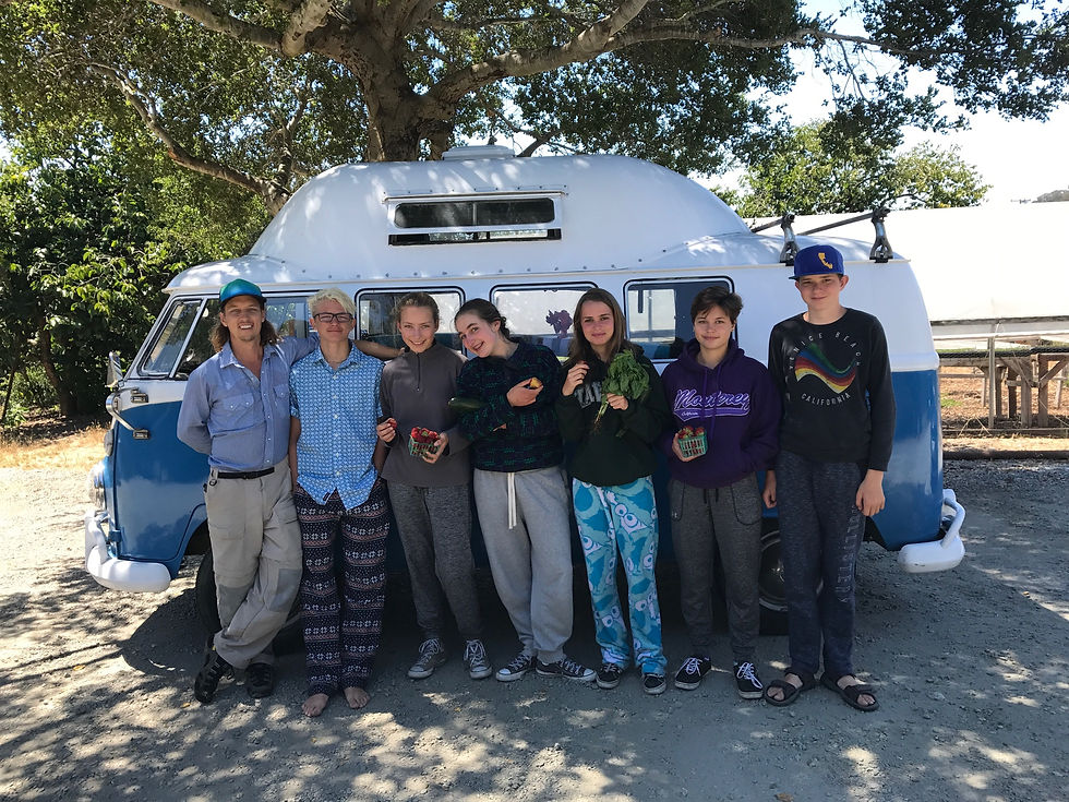 Kids from the camp on July 2017