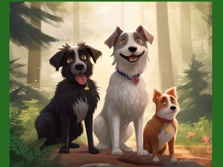The Three Dogs - true courage and kindness can lead to unexpected rewards