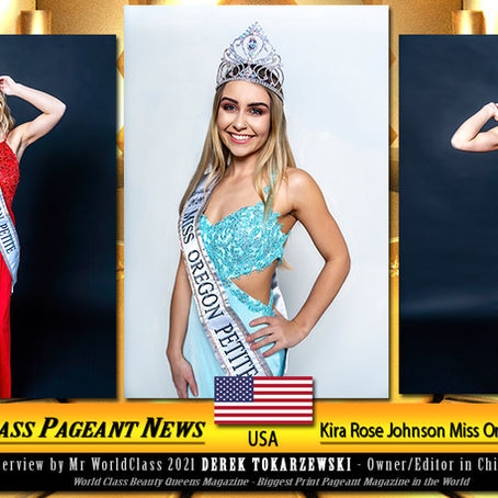 Kira Rose Johnson Miss Oregon Petite 2020