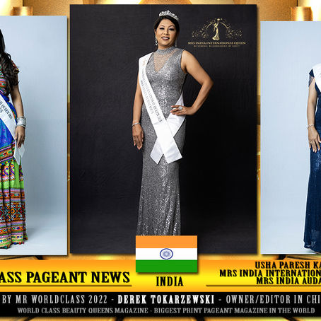 Usha Paresh Kapoor Mrs India International Queen 2021 - Mrs India Audacious