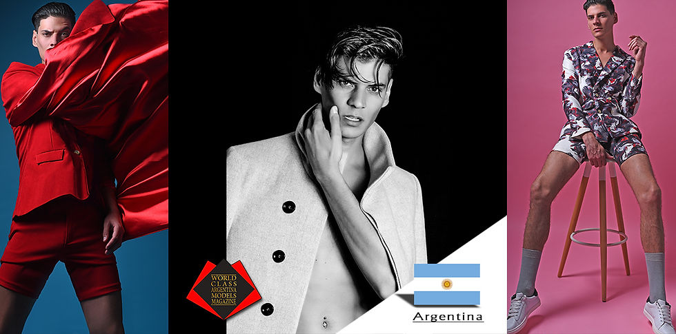 Leo Servetti, World Class Argentina Models Magazine,
