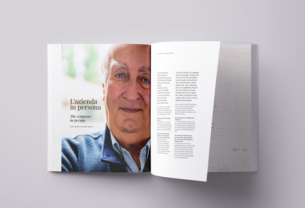 Mockup Monografia fotografia storia design