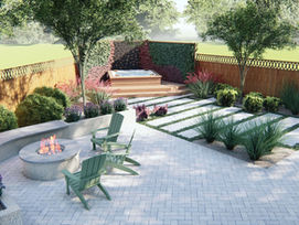 San Jose Landscape Design Challenge: Paver Patios and Private Spas