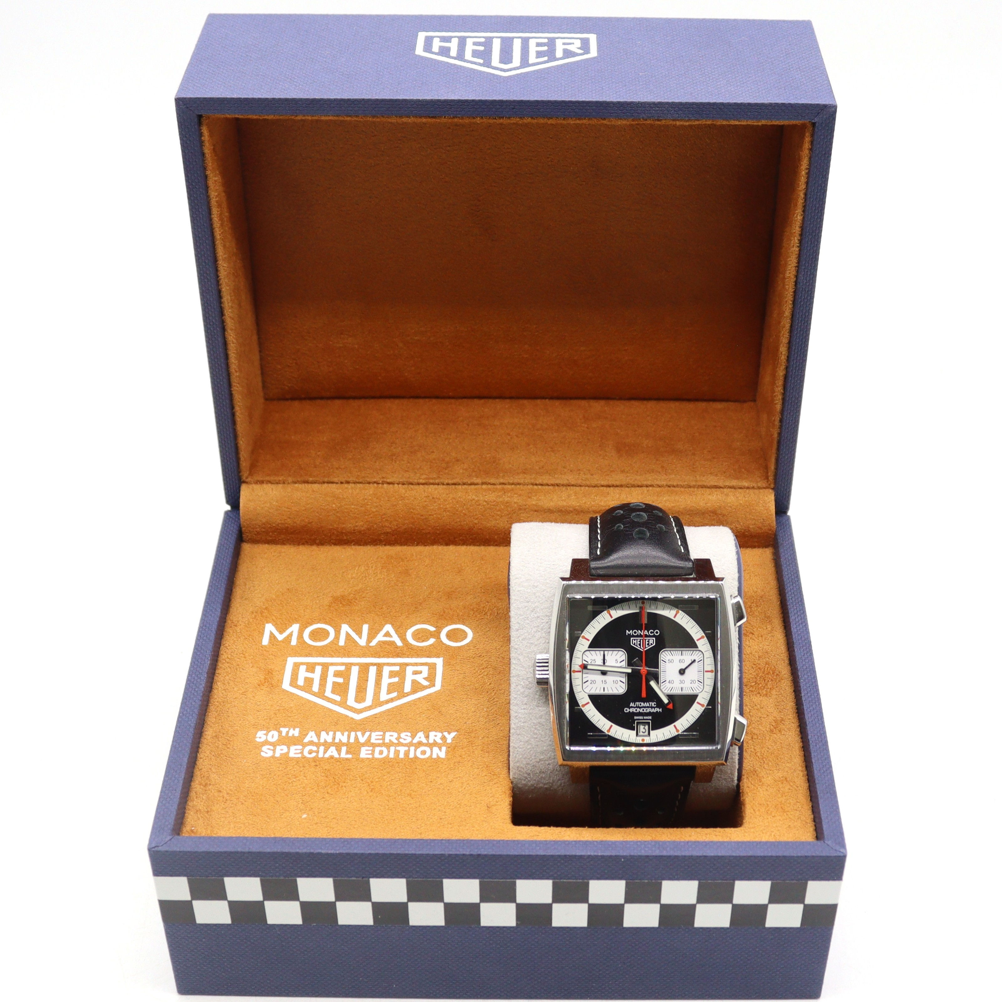Tag Heuer Monaco 50th Anniversary ltd edition One of 169 near mint 1 yr warranty