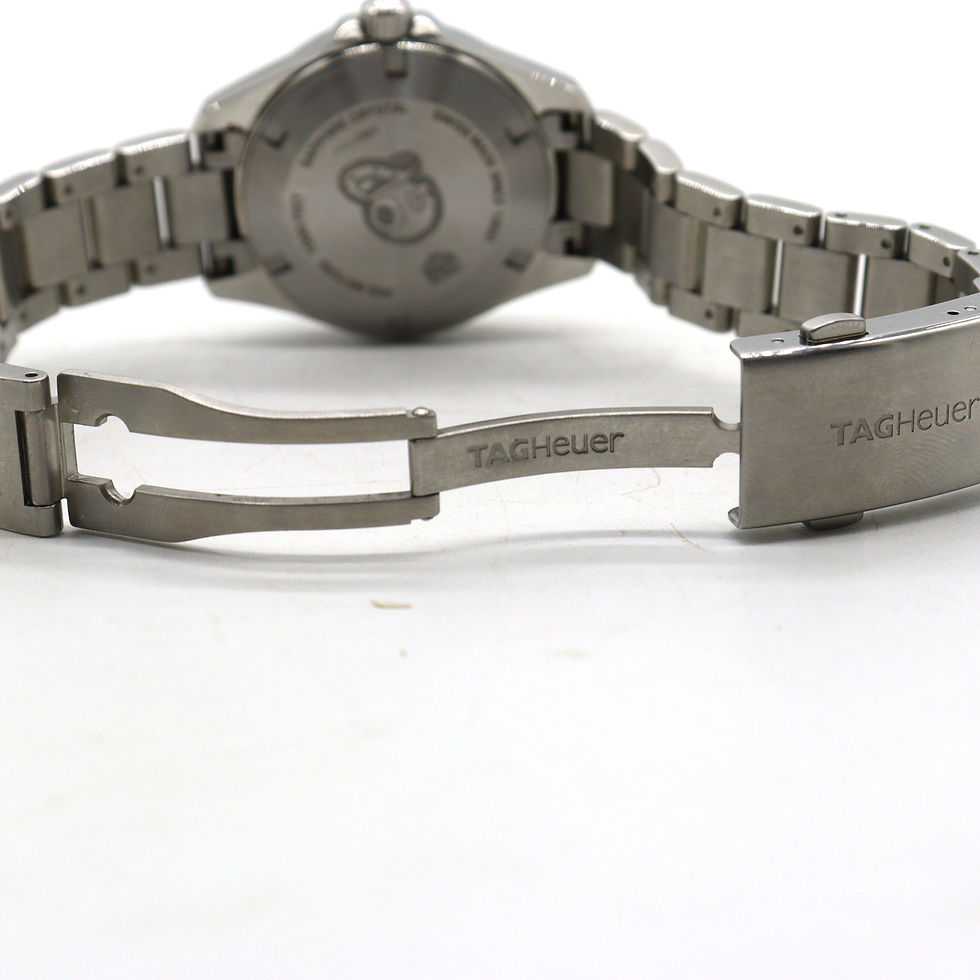 Thumbnail: Tag Heuer ladies Aquaracer 32mm mother of pearl dial serviced 1 year warranty
