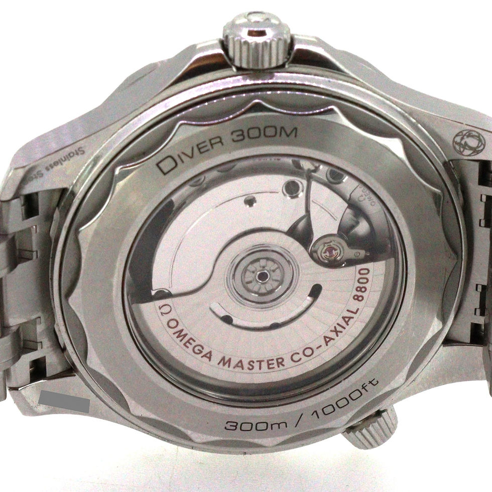 Thumbnail: Omega Seamaster Pro 300 white 42mm watch near mint full set Omega warranty 05-28