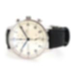 Thumbnail: IWC Schaffhausen Portugieser 41mm chronograph IW371446 with papers + warranty