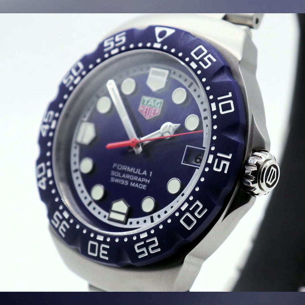 Thumbnail: 2025 Tag Heuer Formula 1 Solargraph watch 38mm near mint Tag warranty 2030