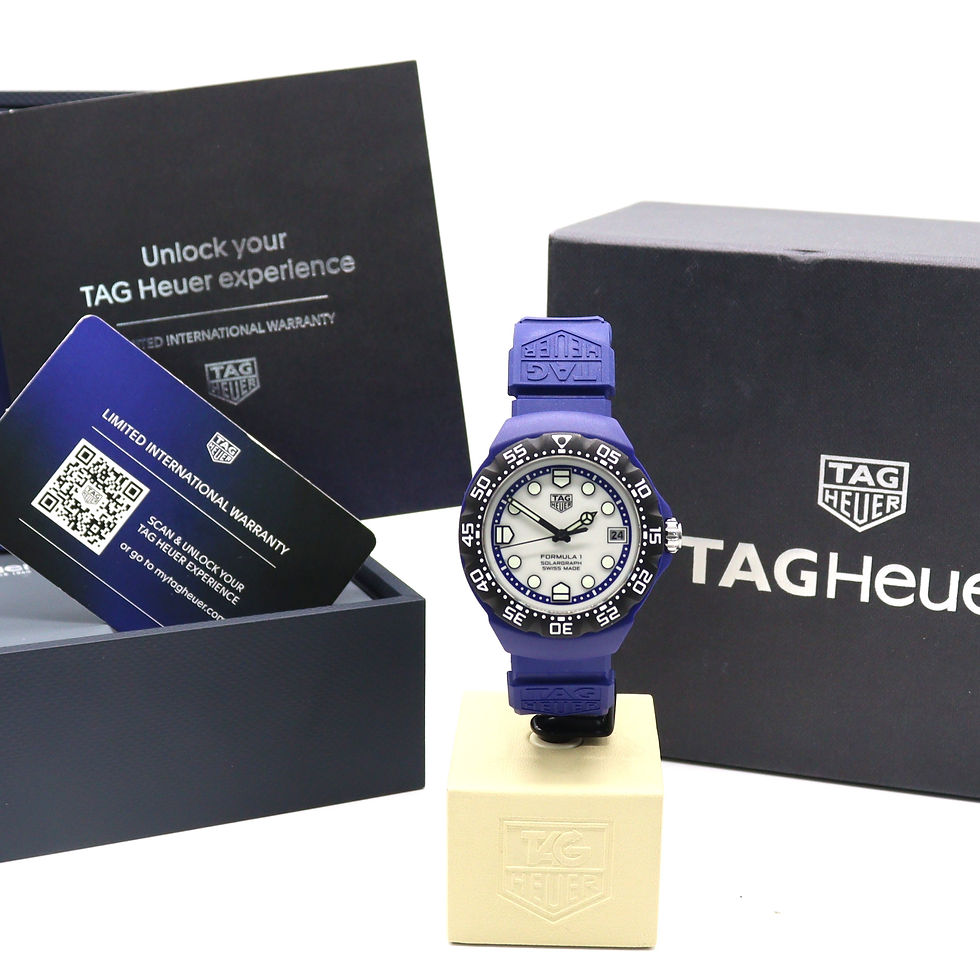Thumbnail: 2025 Tag Heuer Formula 1 Solargraph watch 38mm nr mint Tag warranty 2030 1/1500