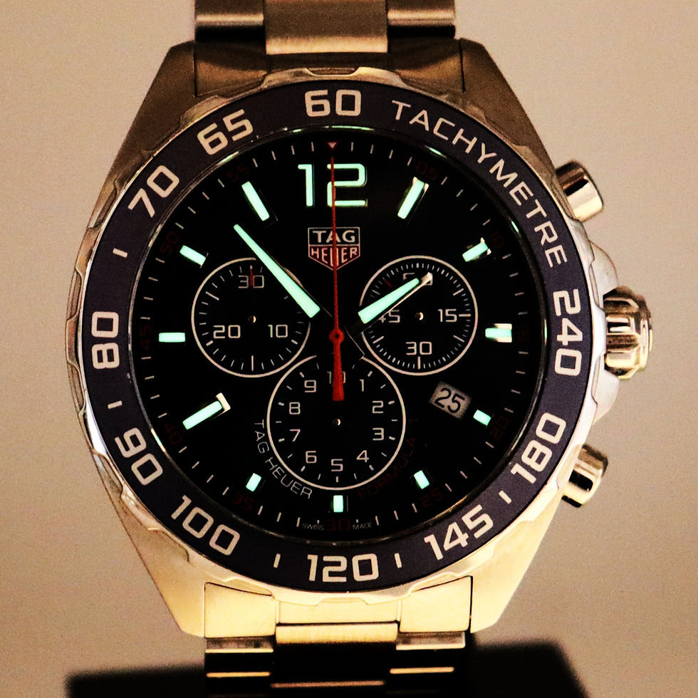 Thumbnail: Tag Heuer Formula 1 chrono watch just serviced 1 year warranty full set CAZ1014