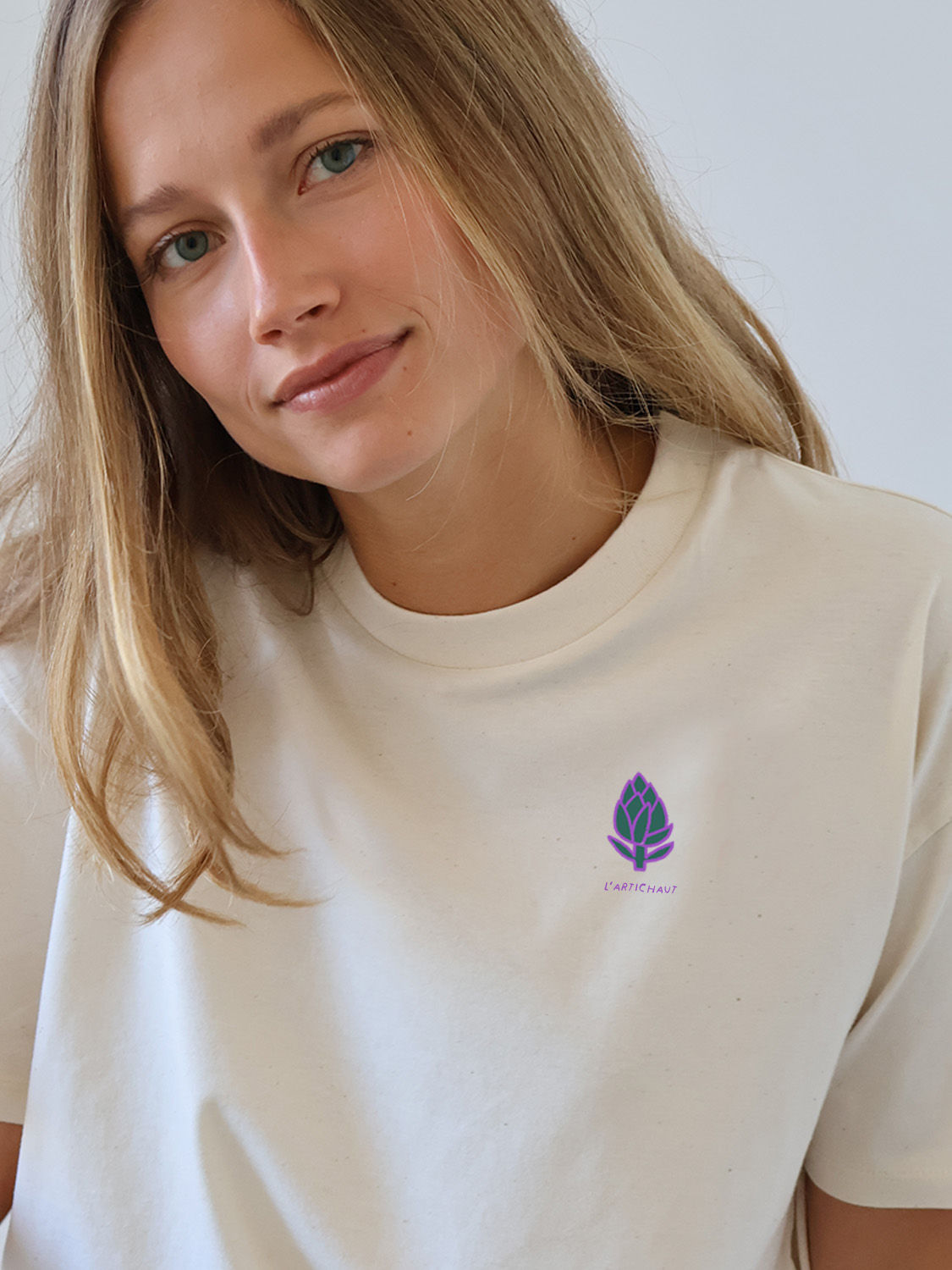 Kopie von Artdesign - Biofair Shirt - Boxi Styl / l'artichaut