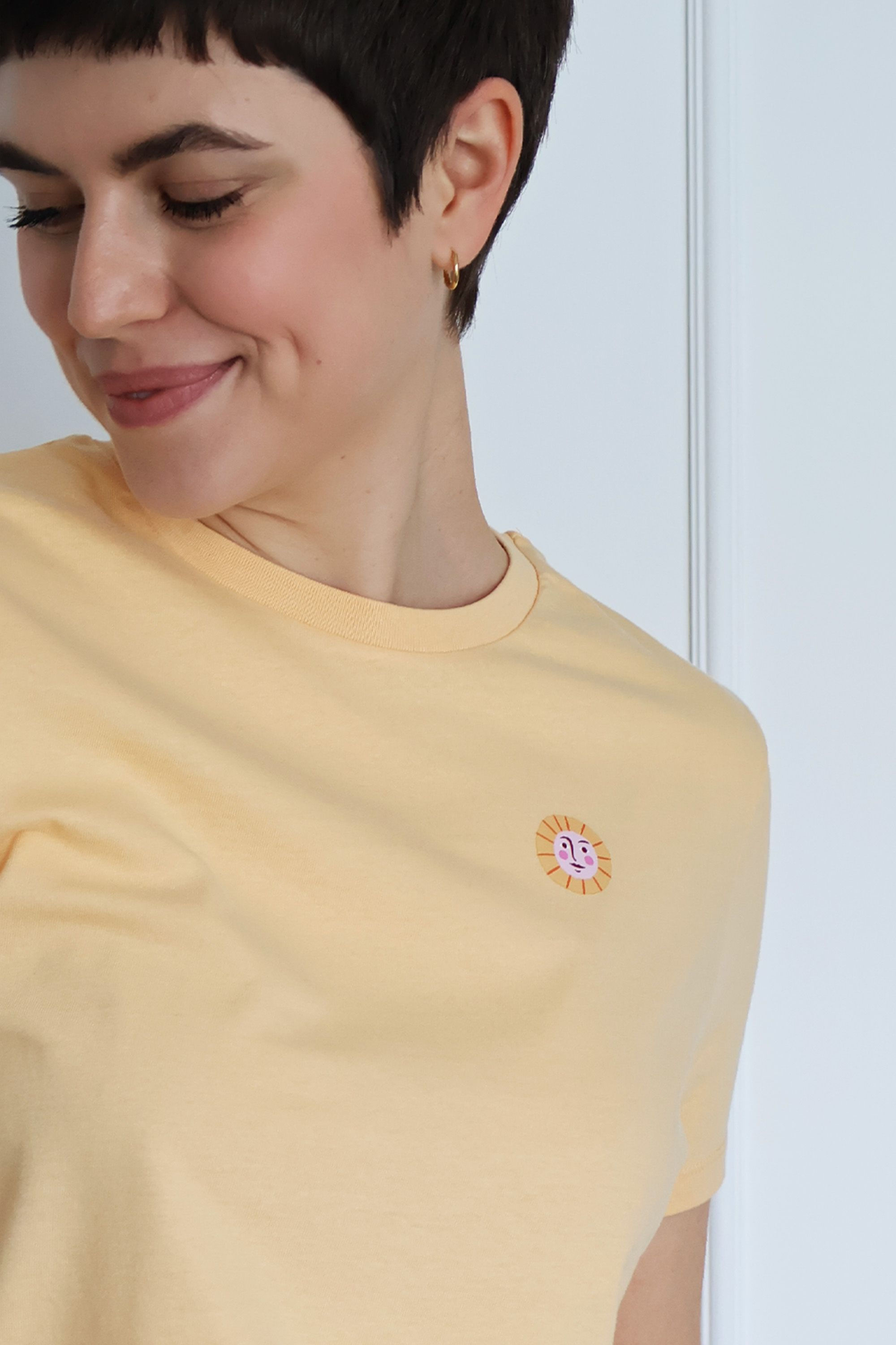 Artdesign - Biofair- Flauschiges Femin Shirt / Little Sun