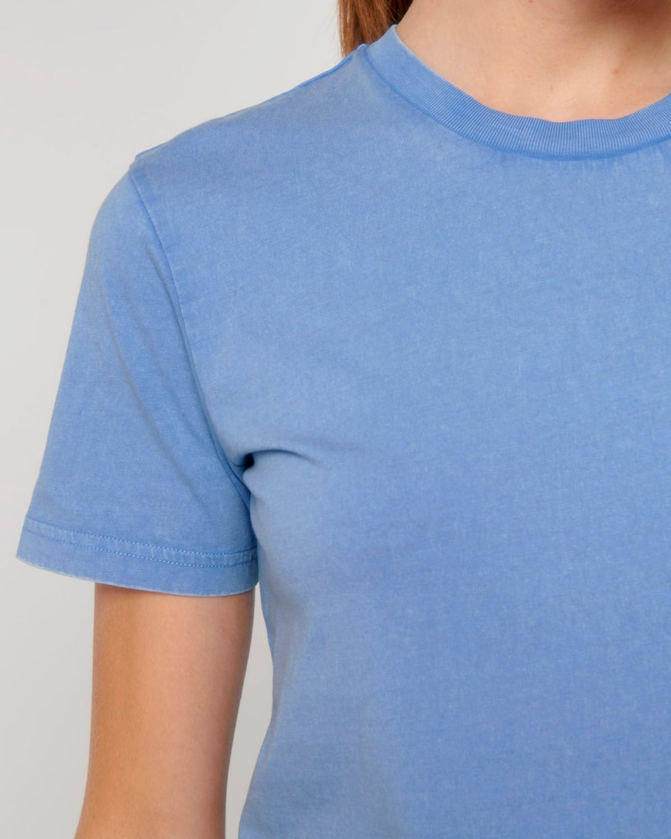 Miniaturbild: Bioshirt im Vintagelook /Verwaschene Optik supersoft