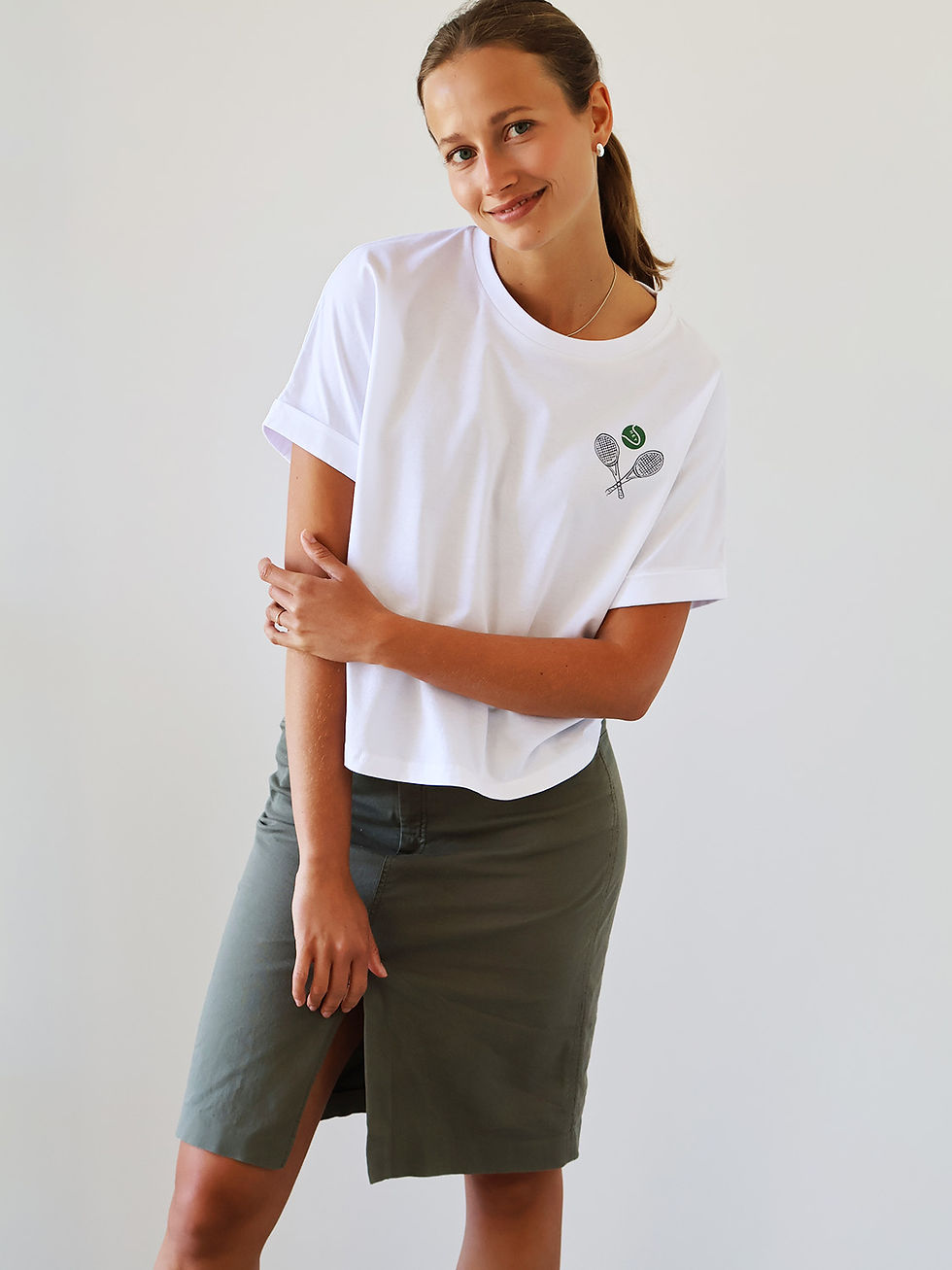 Miniaturbild: Oversize T-Shirt aus 100% feiner Biobaumwolle/ Sea Soul
