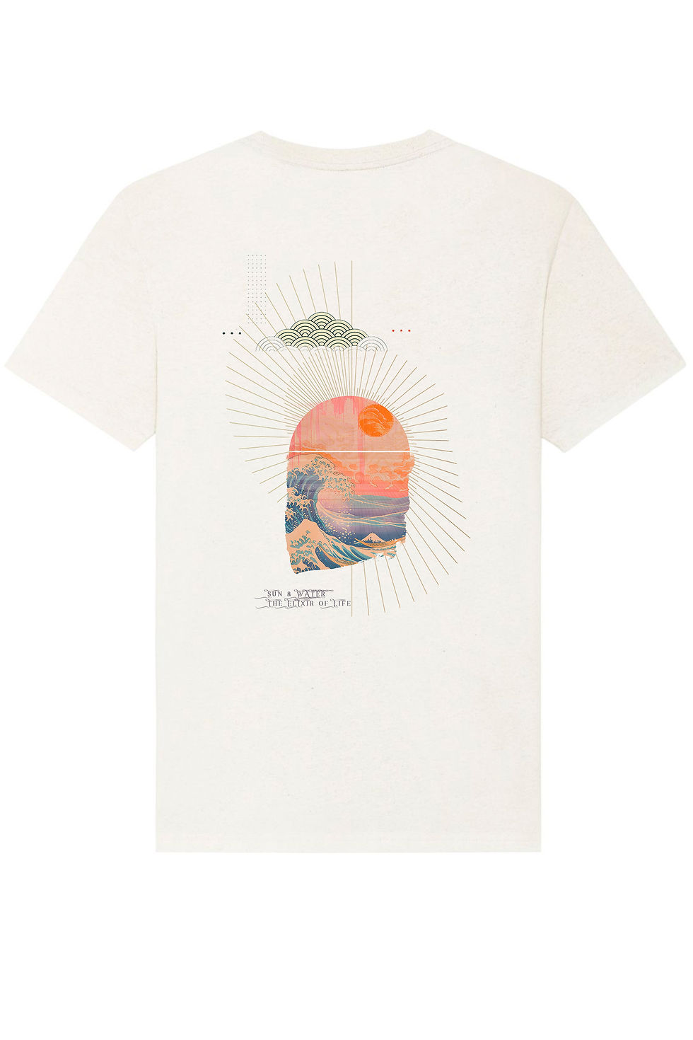 Miniaturbild: Biofair - Recyceltes Unisex Shirt / Sun and Water