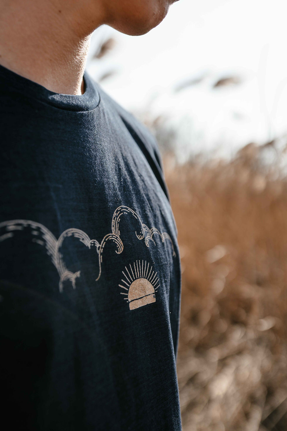 Miniaturbild: Ultra weicher Biobaumwolle im Denimlook - Holy Sunshine